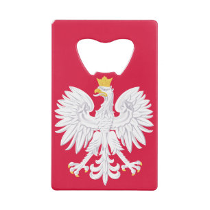 Polandemblem Geldbeutel Flaschenöffner