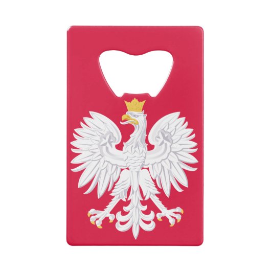 Polandemblem Geldbeutel Flaschenöffner (Vorderseite)