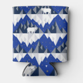 Polar Bär auf Iceberg Nahtloses Muster. Dosenkühler (Vorderseite)