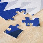 Polar Bär auf Iceberg Nahtloses Muster. Puzzle (Seite)