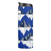 Polar Bär auf Iceberg Nahtloses Muster. Thermosbecher (Nach rechts gedreht)