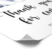 Polar Bär - Danke, dass Sie kommen Poster (Ecke)