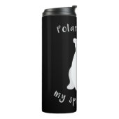 Polar Bär ist mein Geister Thermosbecher (Nach links gedreht)