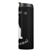 Polar Bär ist mein Geister Thermosbecher (Nach rechts gedreht)