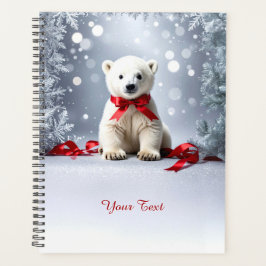Polar-Bär-Weihnachts-Feiertagsplaner Planer