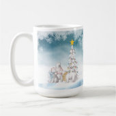 Polar-Bär-Weihnachtskaffeetasse Kaffeetasse (Links)