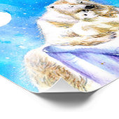 Polar Bären Art Print Fotodruck (Ecke)