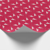 Polar-Bären-Cupids Geschenkpapier (Ecke)