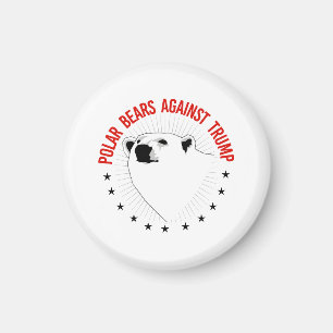 Polar-Bären gegen Trump Magnet
