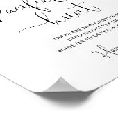 Polar Bären Schnuller Jagen Baby Duschgame Poster (Ecke)