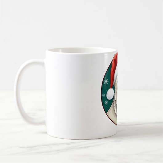 Polar Bären Weihnachten Kaffeetasse (Links)