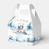 Polar Bären Winter Bärendusche Geschenkschachtel (Vorderseite)