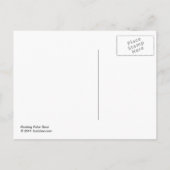 Polar-Bärenhintergrund Postkarte (Rückseite)