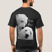 Polar Bärenkupplung Liebe Tenderness Passion T-Shirt (Rückseite)