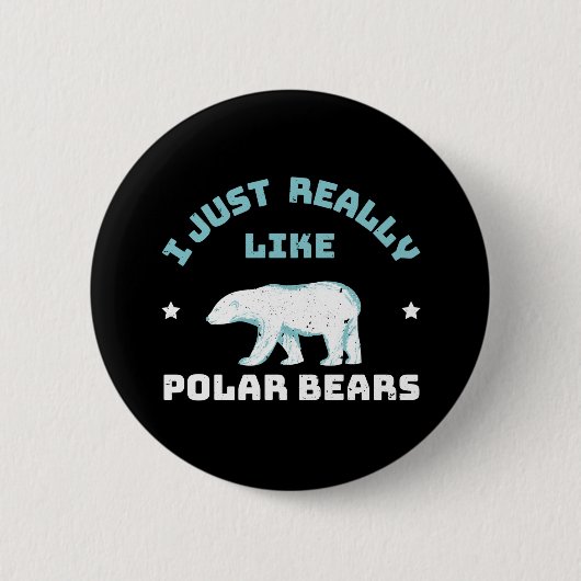 Polar-Bärentaste Button (Vorderseite)