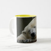 Polar_Bear_01 Zweifarbige Tasse (Vorderseite Links)