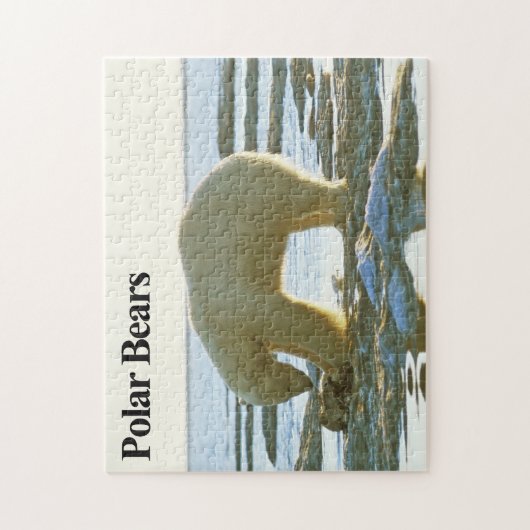 Polar Bear 10 Jigsaw Puzzle (Vertikal)