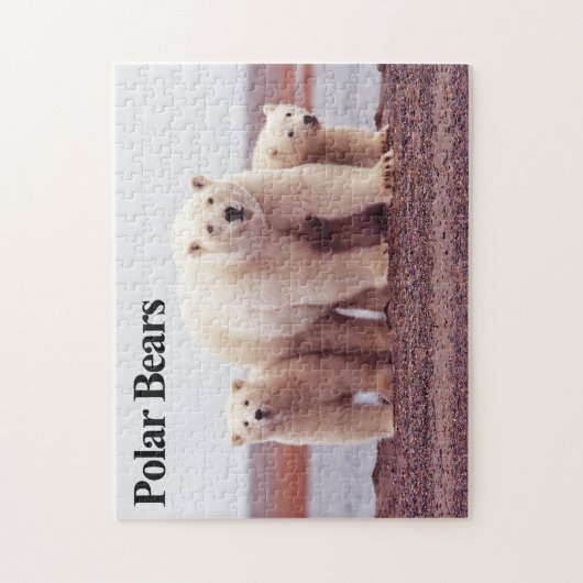 Polar Bear 12 Jigsaw Puzzle (Vertikal)