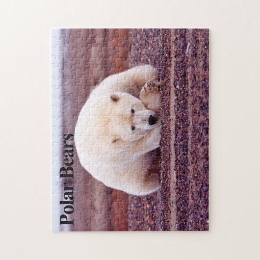Polar Bear 7 Jigsaw Puzzle (Vertikal)