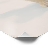 Polar Bear and Cub Arctic Elegante Poster (Ecke)