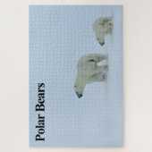 Polar Bear and Cub Jigsaw Puzzle (Vertikal)