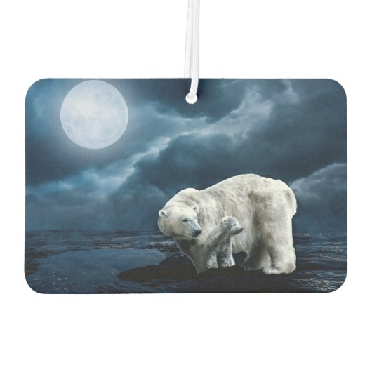 Polar Bear and Cube Autolufterfrischer (Rückseite)