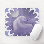 Polar Bear and Cube Mousepad (Mit Mouse)