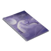 Polar Bear and Cube Winter Notebook Notizblock (Rechte Seite)