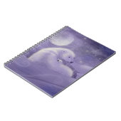 Polar Bear and Cube Winter Notebook Notizblock (Linke Seite)