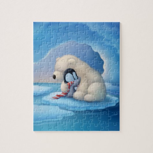 Polar Bear and Pinguin Puzzle (Vertikal)