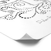 Polar Bear and Seal Poster (Ecke)