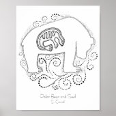 Polar Bear and Seal Poster (Vorne)