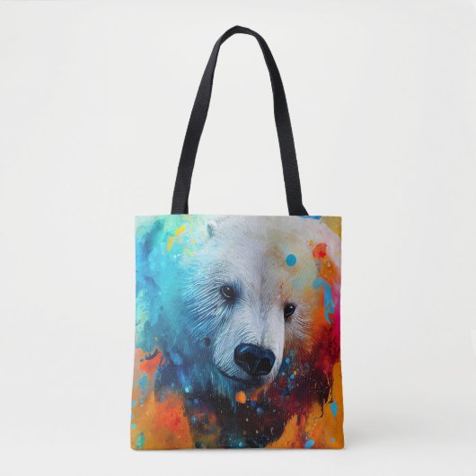 Polar Bear Animal Discovery Adventure Nature Tasche (Vorderseite)