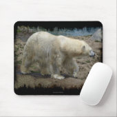 Polar Bear Arctic Animal Bear Lover Mousepad (Mit Mouse)