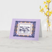 Polar Bear & Arctic Sun Blank Greise Karte (Gelbe Blume)