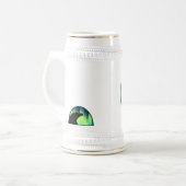 Polar Bear Art Beer Tasse First Nations Bärenstein (Vorderseite Links)