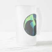 Polar Bear Art Beer Tasse First Nations Bärenstein (VorderseiteRechts)