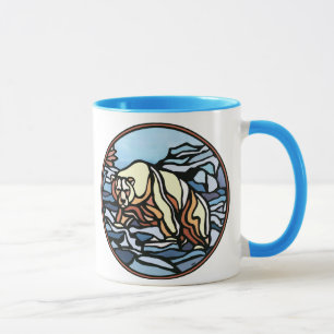 Polar Bear Art Coffee Tasse First Nations Bear Cup