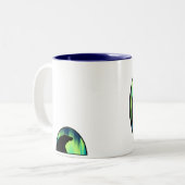 Polar Bear Art Coffee Tasse First Nations Bear Cup (Vorderseite Links)