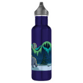 Polar Bear Art Flasche Native Bear Art Flasche Spo Trinkflasche (Rechts)