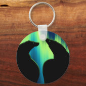 Polar Bear Art Key Chain First Nations Bear Gifts Schlüsselanhänger (Vorderseite)