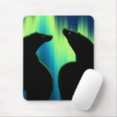Polar Bear Art Mousepad Stilvolle Wildlife Mousepa (Mit Mouse)