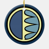 Polar Bear Art Ornament Bear Keepake Bärengeschenk (Hinten)