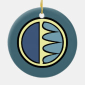 Polar Bear Art Ornament Bear Keepake Bärengeschenk (Hinten)