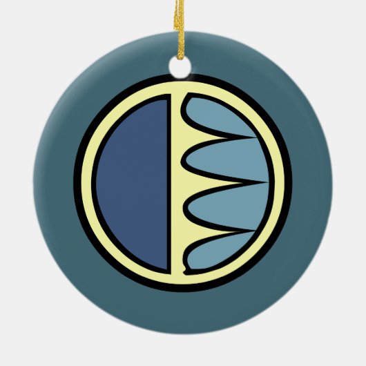 Polar Bear Art Ornament Bear Keepake Bärengeschenk (Hinten)