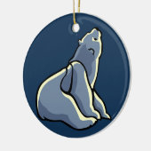 Polar Bear Art Ornament Bear Keepake Bärengeschenk (Links)