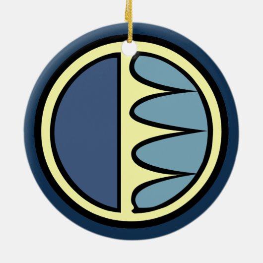 Polar Bear Art Ornament Bear Keepake Bärengeschenk (Hinten)