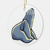 Polar Bear Art Ornament Bear Keepake Bärengeschenk (Links)