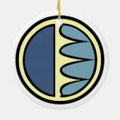 Polar Bear Art Ornament Bear Keepake Bärengeschenk (Hinten)