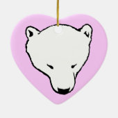Polar Bear Art Ornament Mother Bear Baby Bear Gesc (Hinten)
